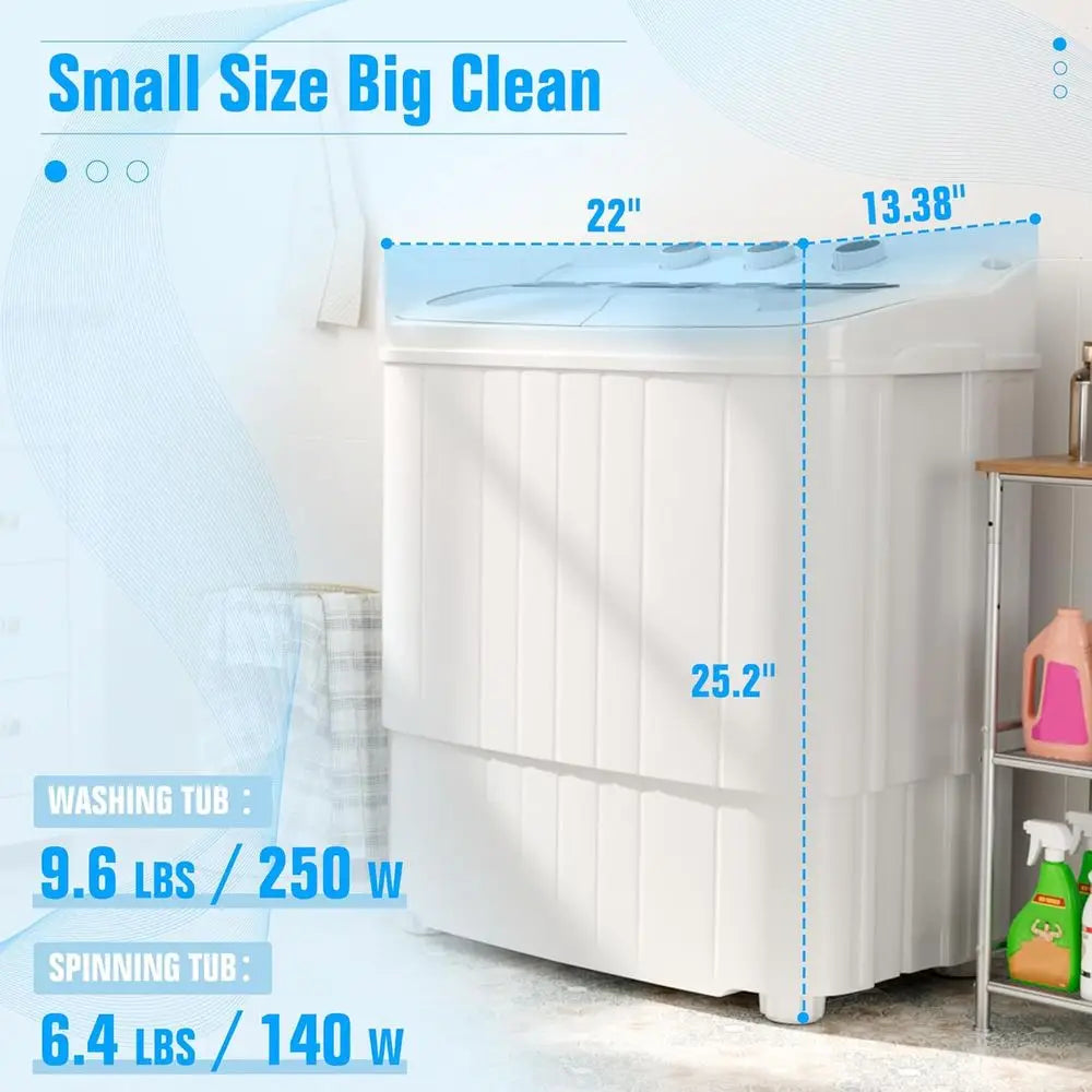 Compact Twin Tub Washer