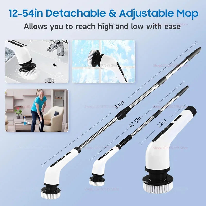 Effortless Spin Scrubber