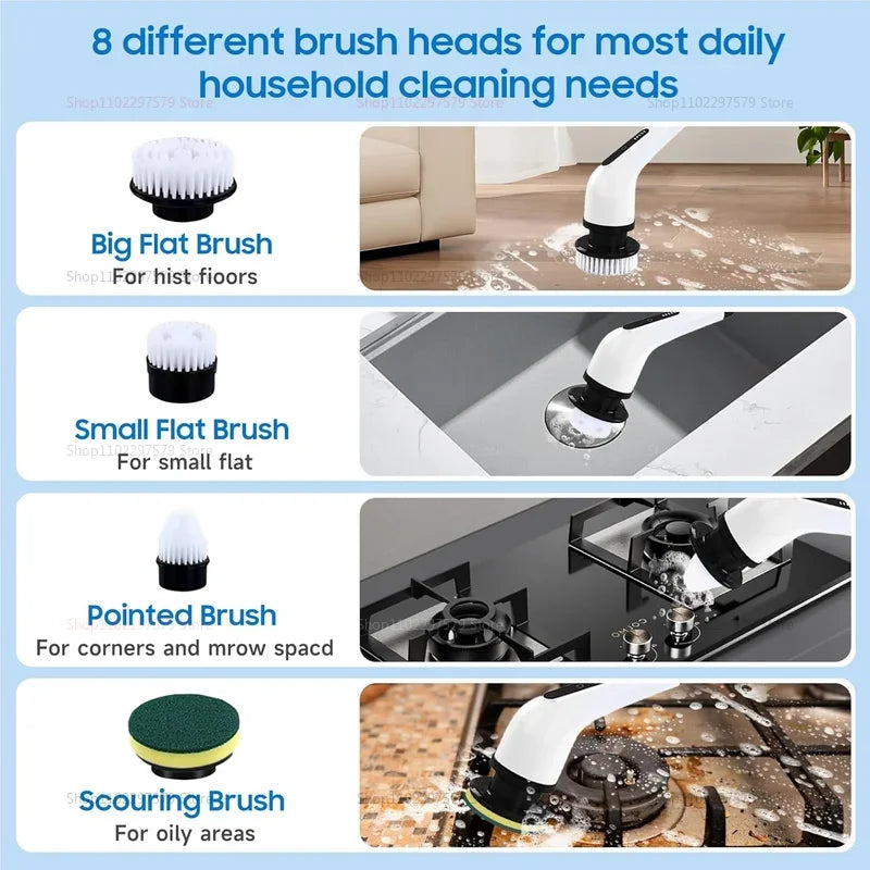 Effortless Spin Scrubber