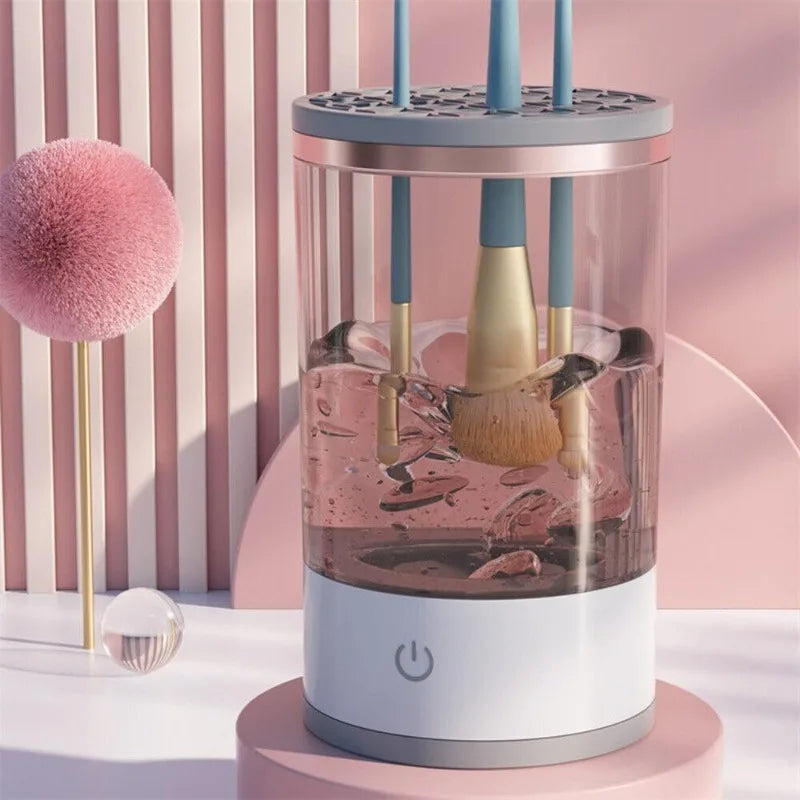 Automatic Makeup Brush Cleaner