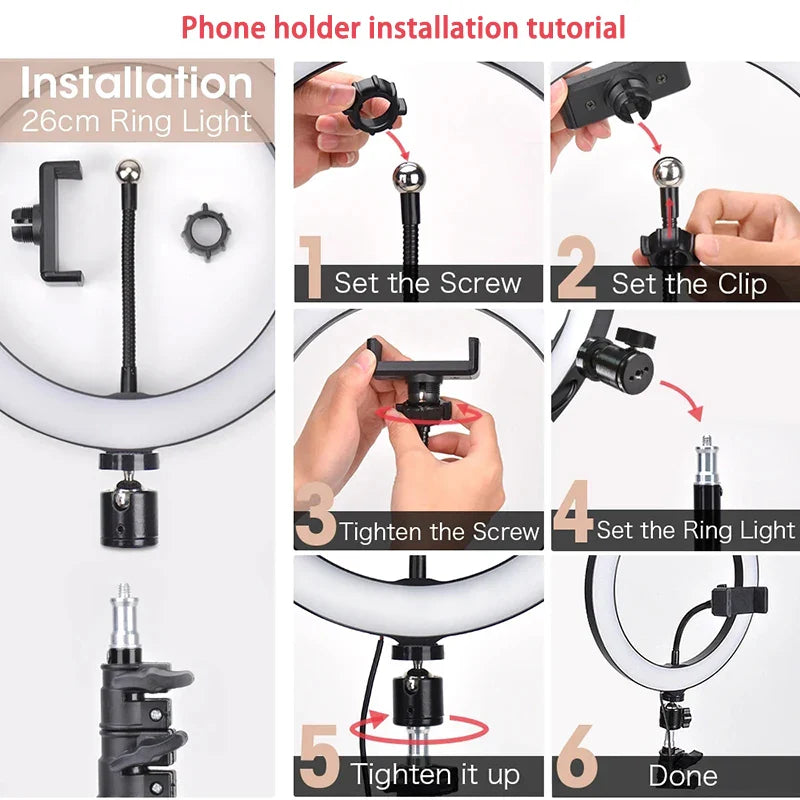 Perfect Selfie Ring Light Kit